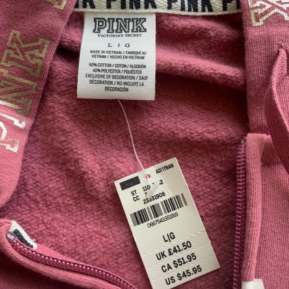 *matching set* Vs pink Begonia pant :) rare item adding matching hoodie :) - Picture 7 of 8
